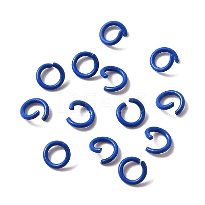 Zinc Alloy Open Jump Rings FIND-WH0014-79A-1