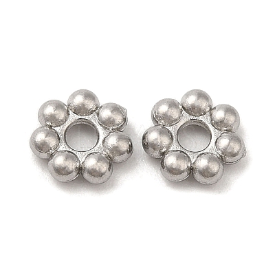 Non-Tarnish 304 Stainless Steel Spacer Beads STAS-H176-04B-P-1