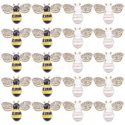 Alloy Enamel Cabochons ENAM-SC0001-28-1