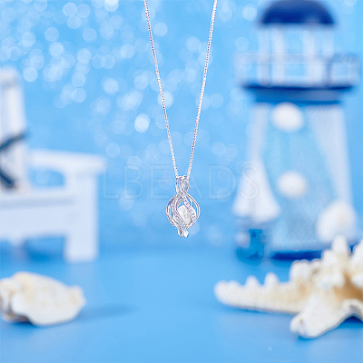 DIY Brass Box Chain Necklaces Making Kits DIY-PH0033-75-1
