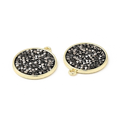 Rhinestone Pendants KK-C246-08LG-1