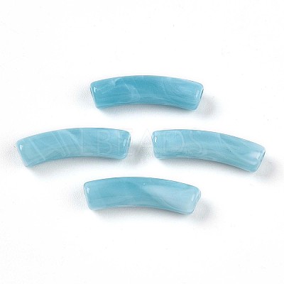 Two Tone Acrylic Beads MACR-ZX025-7-1