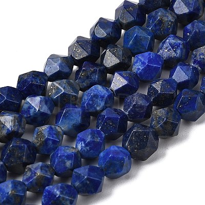 Natural Lapis Lazuli Beads Strands G-Z119-A39-01-1