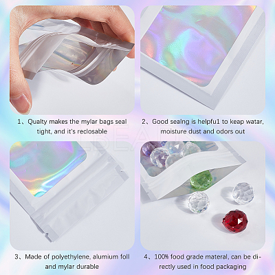 Laser PE Resealable Packaging Bags ABAG-SP0001-03I-1