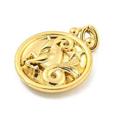 304 Stainless Steel Pendants Rhinestone Settings STAS-O009-01J-G-1