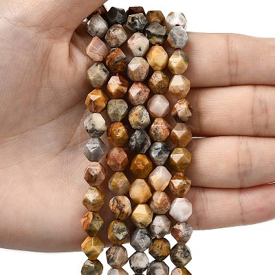 Natural Crazy Agate Beads Strands G-Z119-A13-02-1