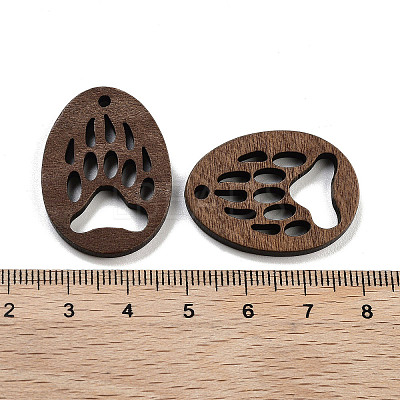 Walnut Wood Pendants FIND-Z050-09B-1