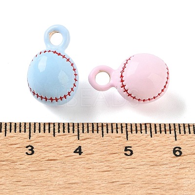 Alloy Enamel Pendants AL-CBAEAA8-08-1
