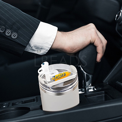 1Set Acrylic Name Sign Plate DIY-GA0006-73A-1