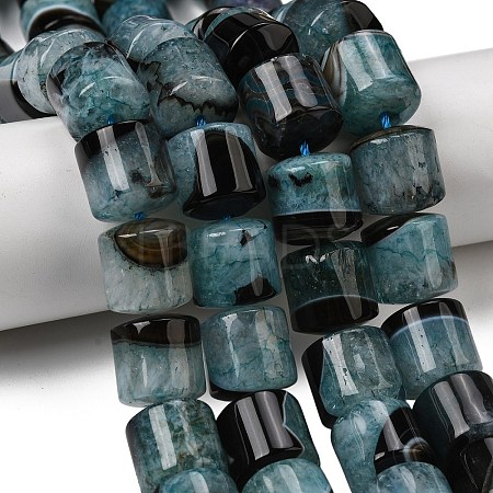 Natural Agate Beads Strands G-F820-P01-01H-1
