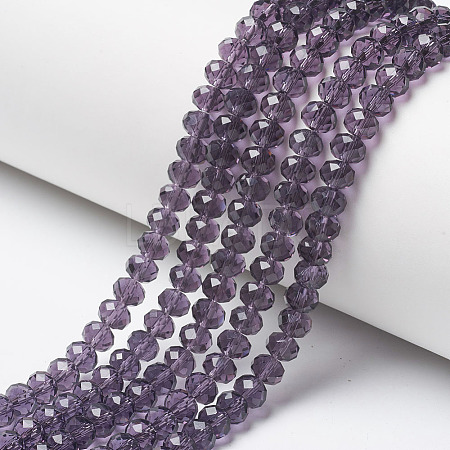 Glass Beads Strands X-EGLA-A034-T8mm-D15-1