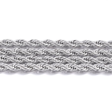 304 Stainless Steel Rope Chains CHS-H020-04P-1