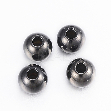 304 Stainless Steel Beads STAS-H394-04B-1