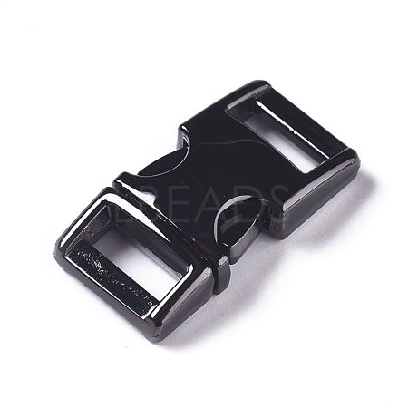 Alloy Adjustable Quick Side Release Buckles PALLOY-WH0067-65B-1
