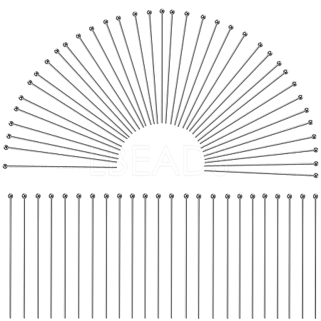 SUNNYCLUE 400Pcs 304 Stainless Steel Ball Head Pins STAS-SC0007-79-1