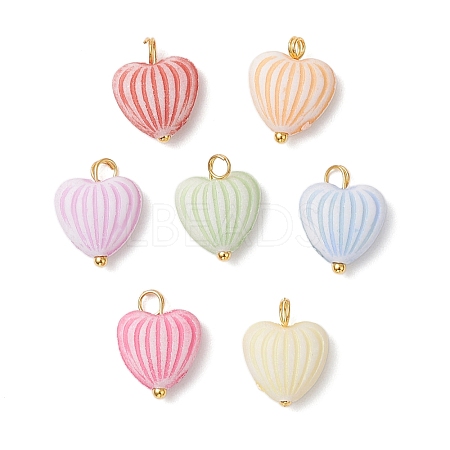 Craft Style Acrylic Pendants PALLOY-JF04253-01-1