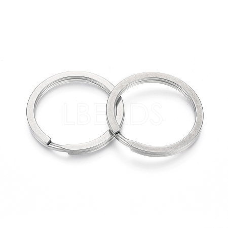 Tarnish Resistant 304 Stainless Steel Split Key Rings LS-STAS-I123-23D-1