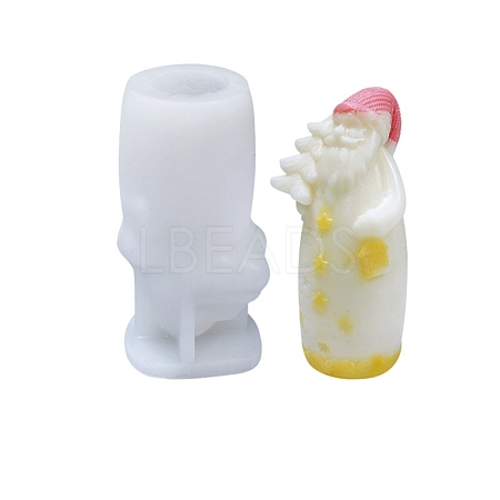 3D Christmas Santa Claus DIY Candle Silicone Molds CAND-B002-07-1