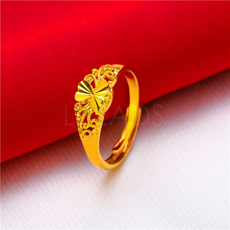 Alloy with Brass Finger Rings FS-WG26B4E-01-1