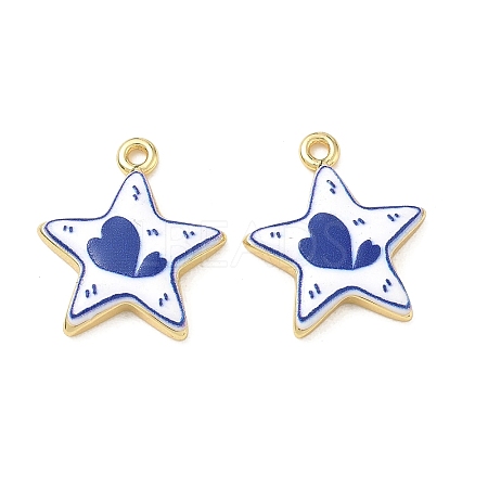 Printed Brass Pendants KK-CBA42CA-08G-01-1