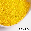 Opaque 8/0 Glass Seed Beads SEED-I013-3mm-RR42B-1