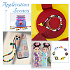 1980Pcs 18 Color Acrylic Beads OACR-CA0001-06-5
