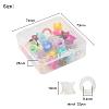 32Pcs 16 Colors Silicone Thin Ear Gauges Flesh Tunnels Plugs FIND-YW0001-16C-3