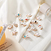 Craftdady 20Pcs 5 Colors Resin Imitation Pearl Pendants FIND-CD0001-35-6