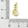 Brass Micro Pave Cubic Zirconia Pendants KK-H475-17G-03-3