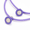 Adjustable Magnetic Bracelet for Couples BJEW-JB06190-03-4