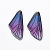 Transparent Resin Pendants RESI-Q216-001C-1