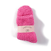Polyester Faux Fur Knitting Socks COHT-PW0002-60I-1