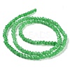 Baking Paint Imitation Jade Glass Bead Strands DGLA-A034-J2MM-A10-5