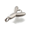 Brass Connector Charms KK-P295-01P-Y-2