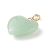 Spray Painted Glass Pendants GLAA-N035-016-A04-3