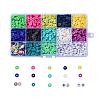 2470~2600 Pcs 13 Colors Heishi Beads Kits DIY-X0293-75-1