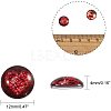 Flatback Glass Cabochons for DIY Projects GGLA-PH0005-12mm-06A-4