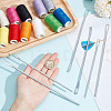 6Pcs 3 Styles Nickel Galvanizing Quick & Easy Drawstring Threader Tool TOOL-DC0001-09-3