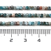 Natural Blue Apatite Beads Strands G-P457-B01-14B-5