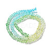 Transparent Glass Bead Strands GLAA-H023-03A-3