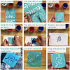Self-Adhesive Silk Screen Printing Stencil DIY-WH0173-021-X-5