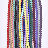 Spray Painted Non-magnetic Synthetic Hematite Beads Strands G-T124-34C-2
