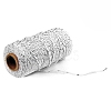 100M Macrame 2-Ply Cotton Braid Thread MAKN-PW0001-097A-25-1