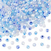 405Pcs Eletroplated Transparent Glass Beads GLAA-TA0003-66A-3