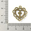 Tibetan Style Alloy Pendants TIBE-I026-6016AB-3