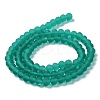 Transparent Glass Beads Strands EGLA-A034-T8mm-MD18-3