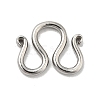 Non-Tarnish 304 Stainless Steel Clasps STAS-C056-14P-1