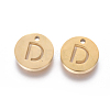 304 Stainless Steel Charms STAS-F227-11D-G-1