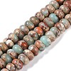 Dyed Synthetic Imperial Jasper Beads Strands G-P529-E01-A03-1