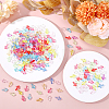 300Pcs Transparent Acrylic Pendants MACR-HY0001-18-4